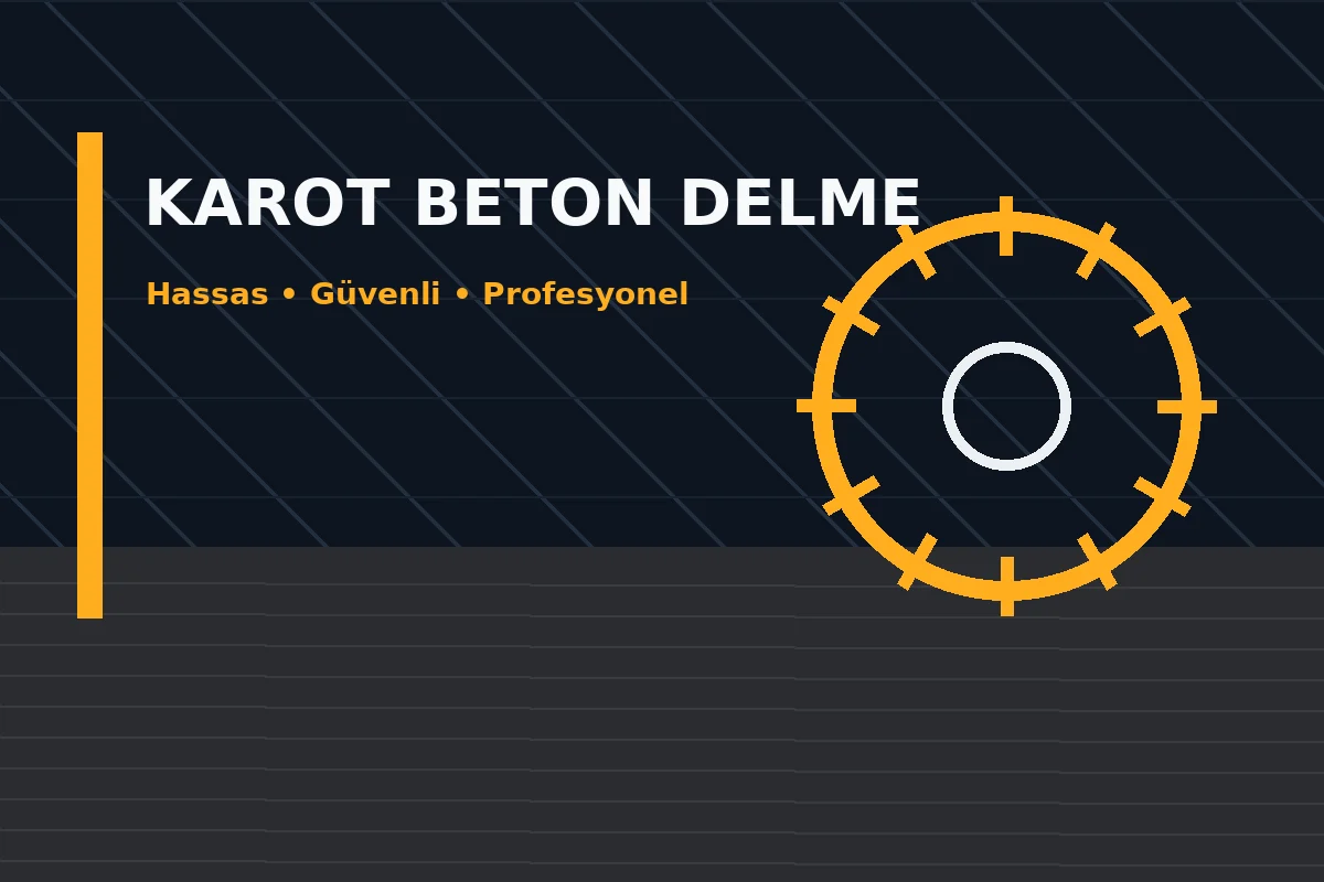 Antalya Karot Beton Delme