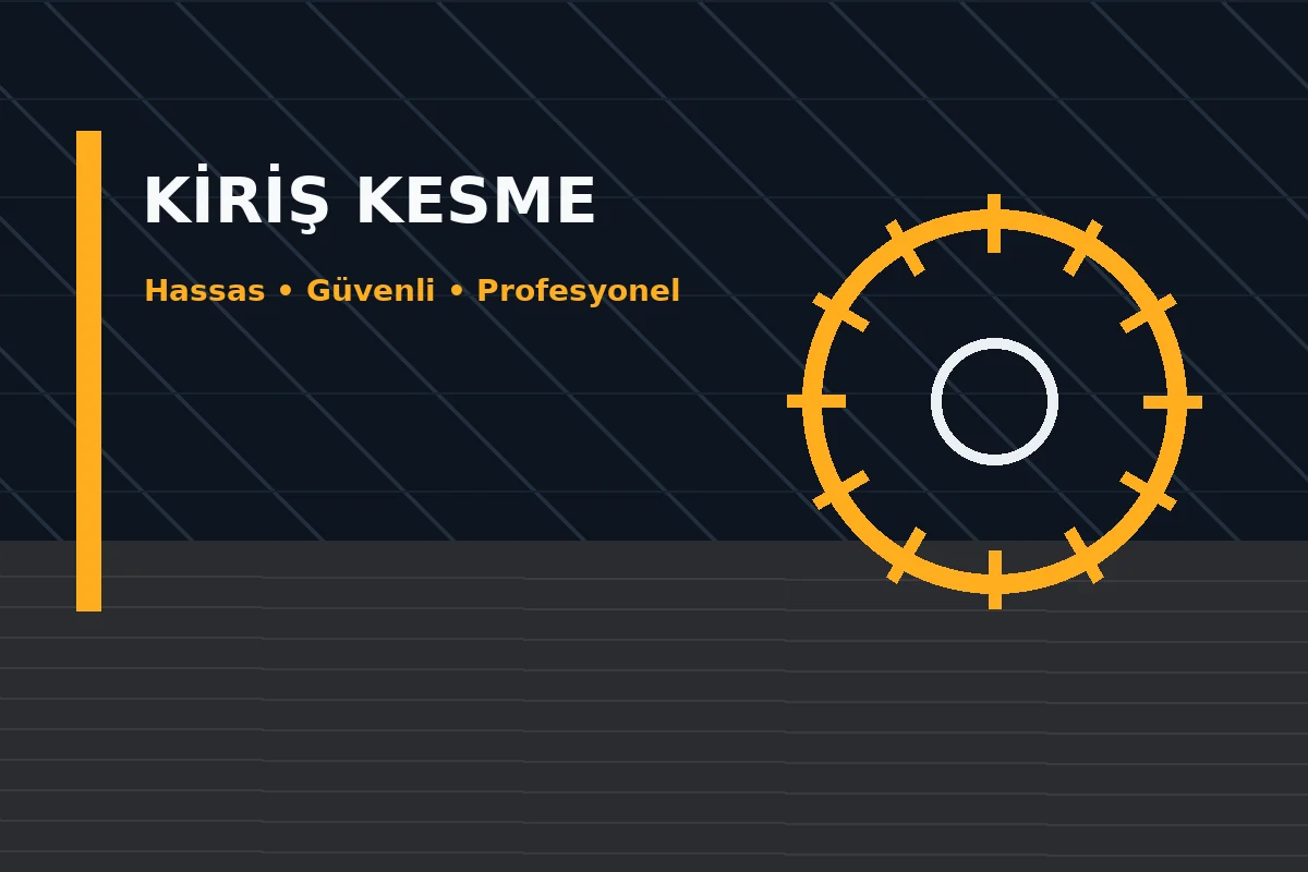 Antalya Kiriş Kesme